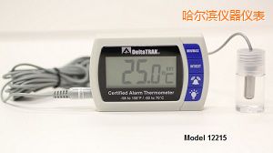 哈爾濱認證的報警溫度計 內(nèi)外傳感器